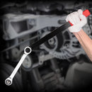 15PCS Serpentine Belt Tool Kit Tensioner Pulley Alignment Wrench Crow Socket