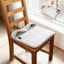 USB Heated Foot Warmer Sheep Fleece Foot Warmer Rabbit Fleece Foot Warmer Sofa - Gray - Size 40cm