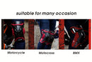 knee protector, KO1-PRO, motorcycling knee protection, high-impact sports knee gear, durable knee guard, comfortable knee protection, off-road knee pads, Australian knee brace -BLACK