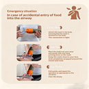 anti-choking device, Heimlich instrument, negative pressure suction, airway clearance, choking emergency, reusable emergency kit, Australian home safety, compact suction device