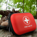 Red Black first aid kit, 18-in-1, emergency supplies, home first aid, travel first aid, outdoor first aid, Australian first aid, compact first aid, portable medical kit, survival kit