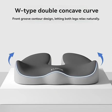 ELHIVE, upgraded single cushion, sitting comfort, ergonomic support, back support, pressure relief, office chair cushion, car seat cushion, health and wellness, portable cushion, durable cushion, Australian market