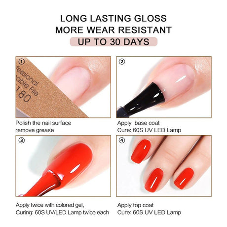 Nail Art Kit Gel Lamp Nail Grinder Nail Polishes Nail Art Tools Nail - Multi - Size Set2
