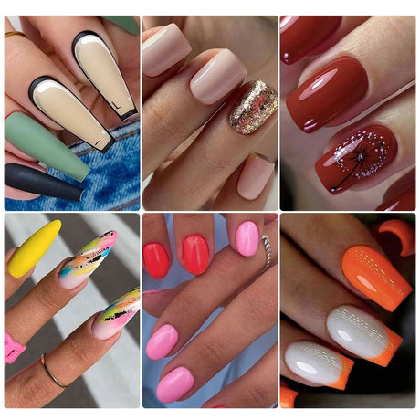 Nail Art Kit Gel Lamp Nail Grinder Nail Polishes Nail Art Tools Nail - Multi - Size Set2