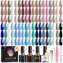 Nail Art Kit Gel Lamp Nail Grinder Nail Polishes Nail Art Tools Nail - Multi - Size CN164-1