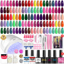 Nail Art Kit Gel Lamp Nail Grinder Nail Polishes Nail Art Tools Nail - Multi - Size CN164-1