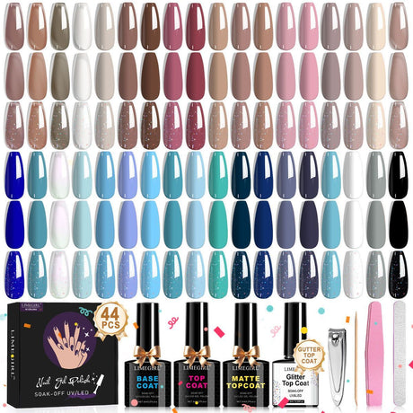 Nail Art Kit Gel Lamp Nail Grinder Nail Polishes Nail Art Tools Nail - Multi - Size CN164-2