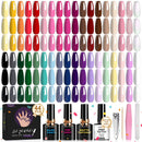 Nail Art Kit Gel Lamp Nail Grinder Nail Polishes Nail Art Tools Nail - Multi - Size CN164-2