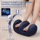 Foot Massager Heating Massager Multiple Modes 20 Massage Heads Foot Massage - Navy - Size Australian - standard