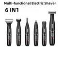 Women'S Hair Remover 7-In-1 Hair Remover Body Hair Removal Facial Hair Removal - Black - Size SET
