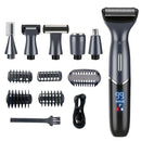 Women'S Hair Remover 7-In-1 Hair Remover Body Hair Removal Facial Hair Removal - Black - Size SET