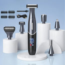 Women'S Hair Remover 7-In-1 Hair Remover Body Hair Removal Facial Hair Removal - Black - Size SET