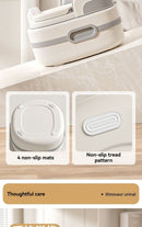 children's toilet, multifunctional potty, kids bathroom accessory, toilet training aid, Zibang children's toilet, toddler potty, Australian potty training - Gray - Size Hard seat cushion