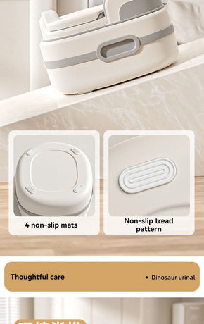 children's toilet, multifunctional potty, kids bathroom accessory, toilet training aid, Zibang children's toilet, toddler potty, Australian potty training - Gray - Size Hard seat cushion