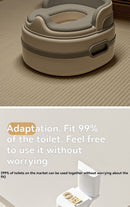 children's toilet, multifunctional potty, kids bathroom accessory, toilet training aid, Zibang children's toilet, toddler potty, Australian potty training - Gray - Size Hard seat cushion