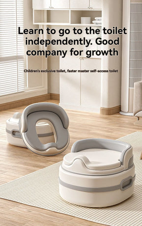 children's toilet, multifunctional potty, kids bathroom accessory, toilet training aid, Zibang children's toilet, toddler potty, Australian potty training - Gray - Size Hard seat cushion