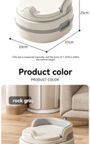 children's toilet, multifunctional potty, kids bathroom accessory, toilet training aid, Zibang children's toilet, toddler potty, Australian potty training - Gray - Size Soft cushion