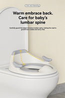 baby portable toilet seat, potty training, no installation, splash proof, hanging storage, travel potty seat, toddler toilet training seat - Green - Size Soft cushion