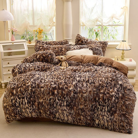 Tie-Dye Bedding Set Three-Piece Bedding Set Soft Bedding Trendy Bedding Home - Starry - sky Aqua Blue - Size 150*200cm