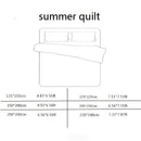 Deep Sleep Quilt Temperature Regulating Quilt Luxury Bedding Australia - Cold Mist Gray - Size 200*230cm
