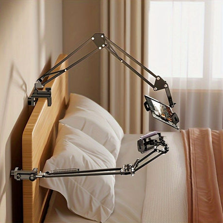 pure titanium tablet mount, flexible tablet arm stand, heavy duty tablet holder, home office desk accessory, bedside tablet stand, Australia tablet mount, hands-free tablet arm