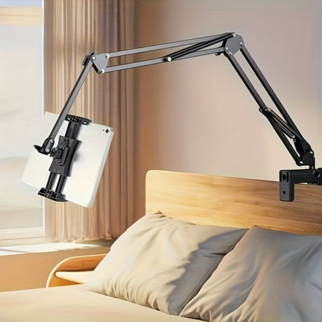 pure titanium tablet mount, flexible tablet arm stand, heavy duty tablet holder, home office desk accessory, bedside tablet stand, Australia tablet mount, hands-free tablet arm