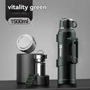 316 Stainless Steel Thermos Large Capacity Thermos Portable Thermos Flask - Silver - Size 3000ml