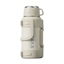 316 Stainless Steel Thermos Large Capacity Thermos Portable Thermos Flask - Silver - Size 2000ml