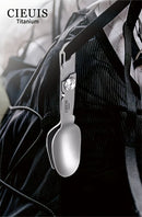 CIEUI Folding Titanium Spoon Fork Set - Lightweight Camping Cutlery