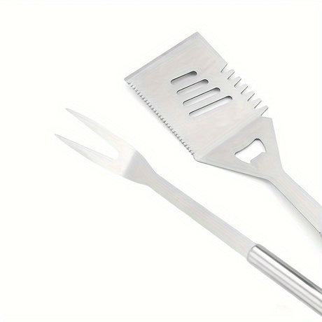 stainless steel BBQ tool set, BBQ utensils, outdoor grilling tools, Australian BBQ set, durable BBQ tools