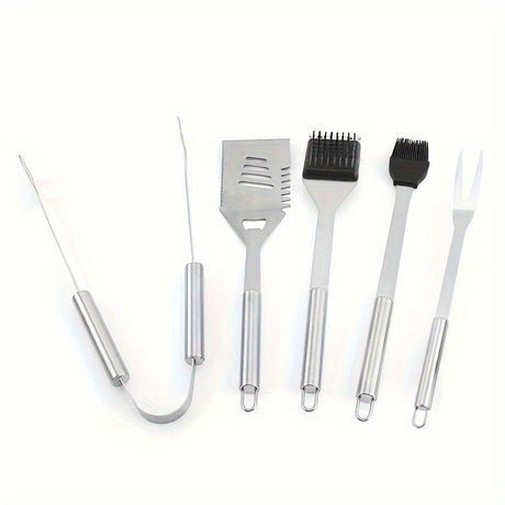 stainless steel BBQ tool set, BBQ utensils, outdoor grilling tools, Australian BBQ set, durable BBQ tools