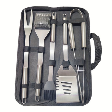 stainless steel BBQ tool set, BBQ utensils, outdoor grilling tools, Australian BBQ set, durable BBQ tools