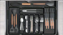 kitchen utensil set, organizer tray, wooden look handles, stainless steel utensils, heat resistant kitchen tools, Australian kitchenware, home cook essentials, non-stick safe utensils, kitchen drawer organizer, cooking utensils set