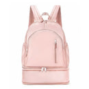 Travel Backpack Shoe Compartment Durable Backpack Travel Accessories Carry-On - Black - Size Regular