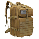 Tactical Backpack Travel Backpack Outdoor Backpack Durable Backpack Organized - Black CP - Size Routine 45L