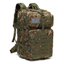 Tactical Backpack Travel Backpack Outdoor Backpack Durable Backpack Organized - Black CP - Size Routine 45L