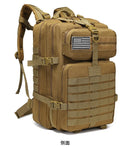 Tactical Backpack Travel Backpack Outdoor Backpack Durable Backpack Organized - CP camouflage - Size Routine 45L