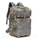 Tactical Backpack Travel Backpack Outdoor Backpack Durable Backpack Organized - Jungle Digital - Size Routine 45L