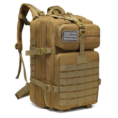 Tactical Backpack Travel Backpack Outdoor Backpack Durable Backpack Organized - Jungle Digital - Size Routine 45L