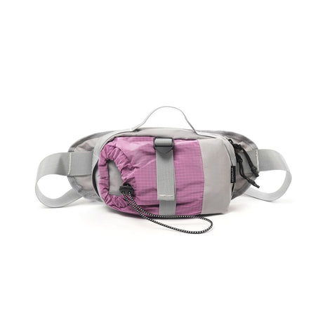 Travel Waist Pack Hiking Waist Pack Water Bottle Storage Pack Outdoor Accessory - Blue - Size routine