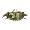 Travel Waist Pack Hiking Waist Pack Water Bottle Storage Pack Outdoor Accessory - Blue - Size routine