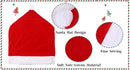Christmas chair covers, red velvet chair covers, Santa hat chair covers, Christmas dining decor, holiday chair decorations, festive chair covers, Australian Christmas decorations, Xmas table setting