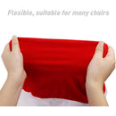 Christmas chair covers, red velvet chair covers, Santa hat chair covers, Christmas dining decor, holiday chair decorations, festive chair covers, Australian Christmas decorations, Xmas table setting