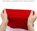Christmas chair covers, red velvet chair covers, Santa hat chair covers, Christmas dining decor, holiday chair decorations, festive chair covers, Australian Christmas decorations, Xmas table setting