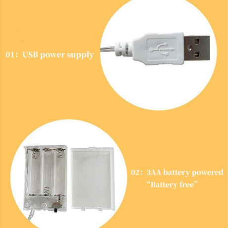 Bat LED Neon Light - Green - Size M