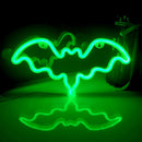 Bat LED Neon Light - White - Size M
