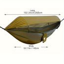 Double Person Camping Hammock with Mosquito Net