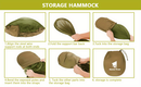 Double Person Camping Hammock with Mosquito Net