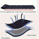 Camping Inflatable Mattress Breathable Camping Mattress Nylon Fabric Inflatable - Blue - Size 190cm