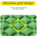 Camping Inflatable Mattress Breathable Camping Mattress Nylon Fabric Inflatable - Green - Size 190cm